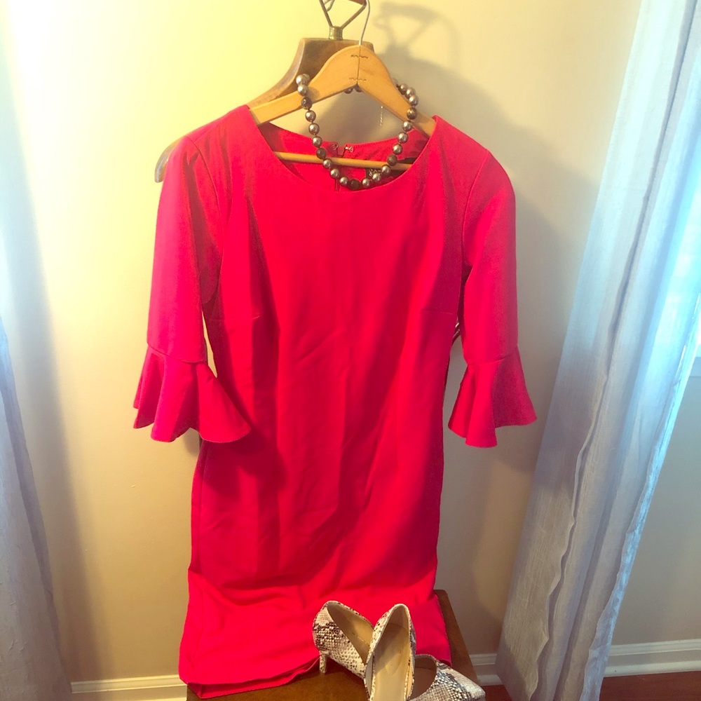 NY&Co. Tulip-Sleeve Dress